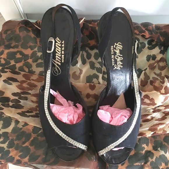 Vintage Amano 50's Slingbacks Size 8 - Picture 9 of 9